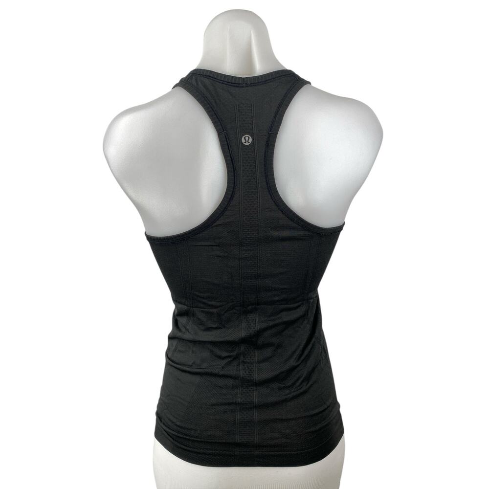 Lululemon Swiftly Tech Women's Black Sleeveless Racerback Activewear Tank Top S - Picture 2 of 3